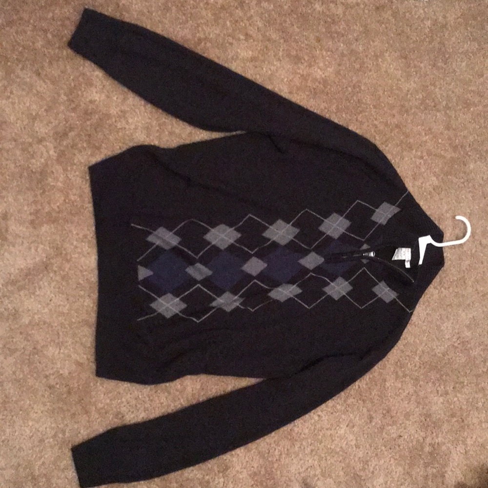 Geoffrey Beene Charcoal sweater